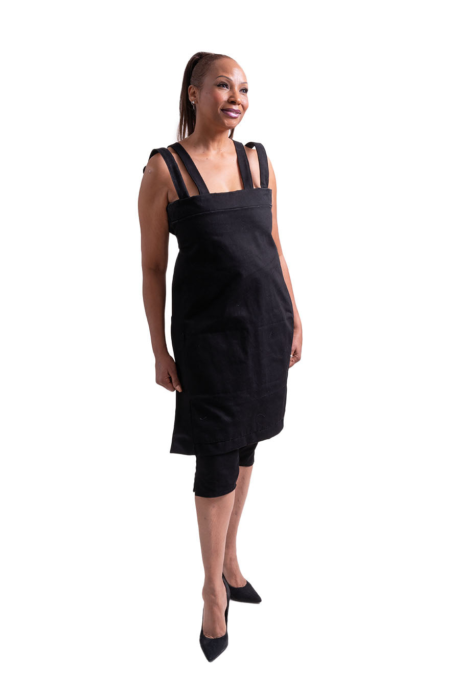 Black Apron Dress